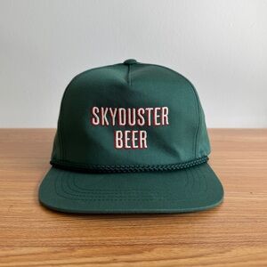 Skyduster Beer Hat w/Rope Trim